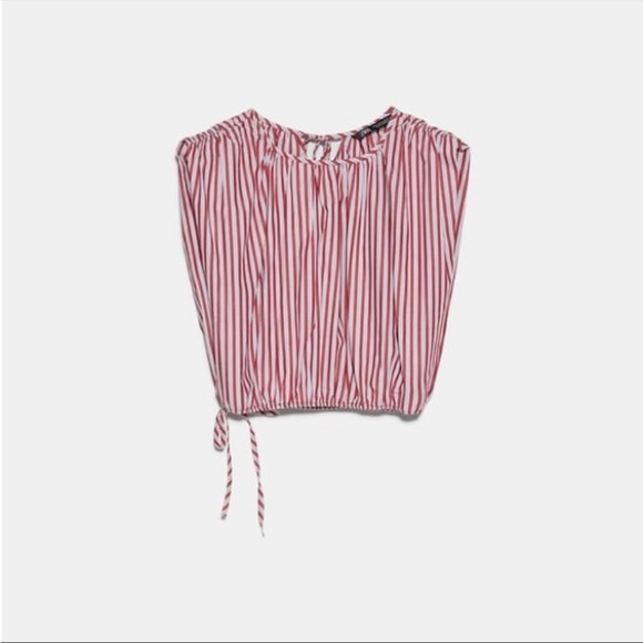 Zara poplin striped shirt - Picture 3 of 5